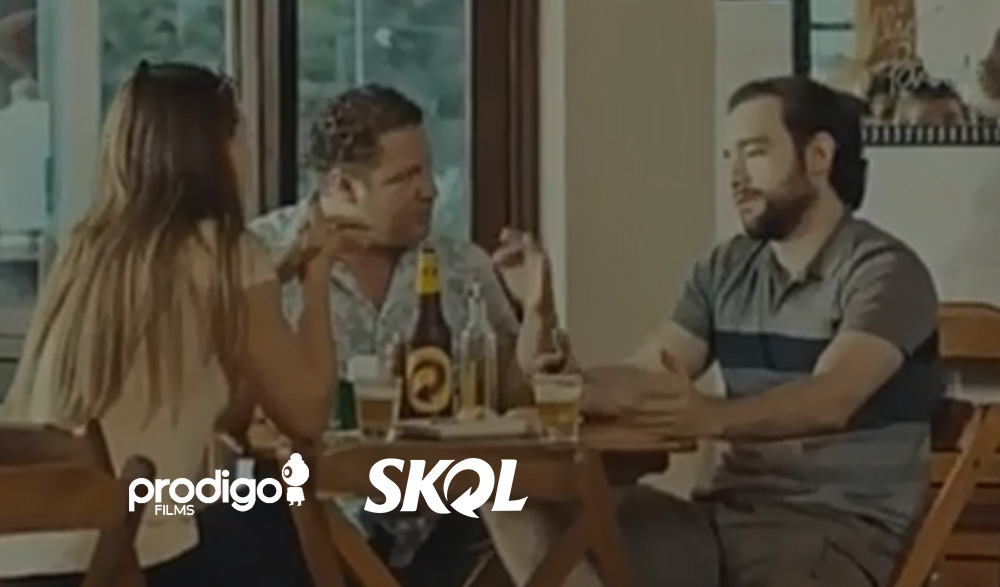 Paulo Gabriel, protagoniza comercial da Skol